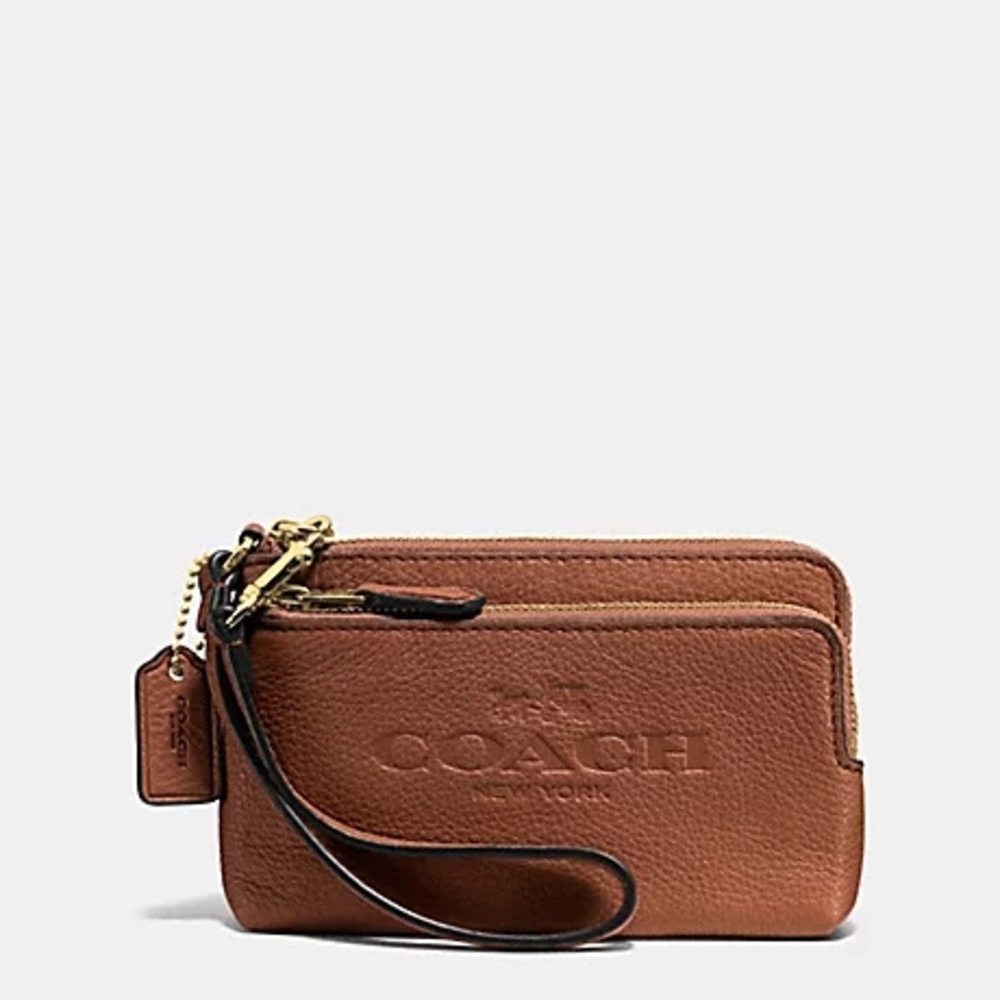 Coach Double Wristlet
